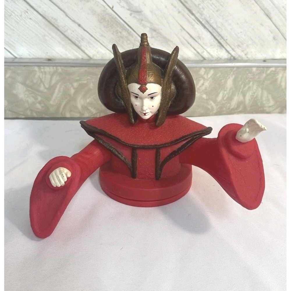 Vintage 1999 Star Wars Episode I Drink Topper Queen Amidala Taco Bell/KFC NICE!